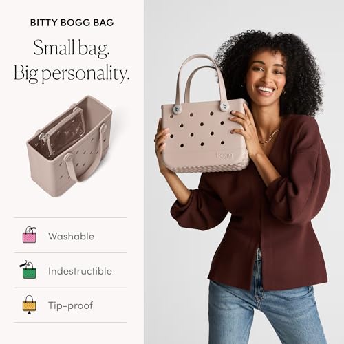 BOGG BAG Bitty Small Tote – 11” x 8.5” x 4.5” – Essential Bags for Beach, Pool, Boat, Sports, Tailgating, Cruise, Travel - color: Fair Catch
