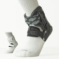 Ultra Zoom Hinged Sports Ankle Brace – Sprained Ankle Recovery & Prevention - color: Black, size: Small/Medium