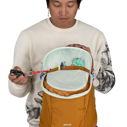 Osprey Daylite Commuter Backpack - Lightweight Everyday Bag with Laptop Sleeve, Bottle Pockets, Glow Dew/Multi - color: Glow Dew Multi