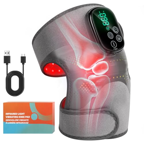 GALAX PRO Knee Electric Massager with Heat, Cordless Heated Knee Massage