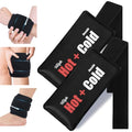 Hilph Ice Packs for Injuries 2 Pack, Hot Cold Gel Therapy Wrap with Strap