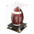 KOLIPI Football Display Case, Full Size Acrylic Football Case, 8x8x12.5 in - size: 8 x 8 x 12.5 inches