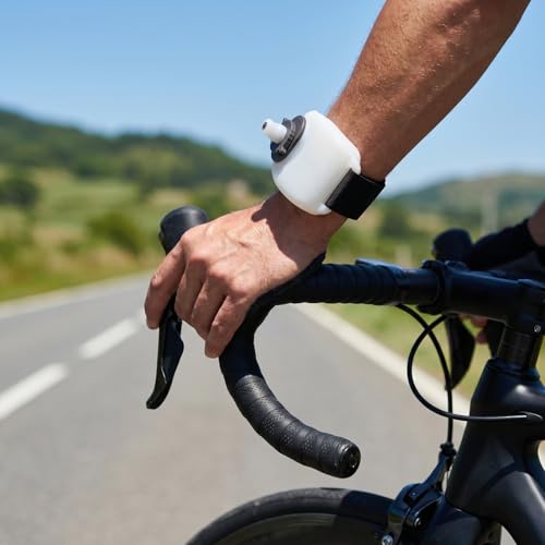 Toddmomy Wristband Water Bottle Portable Fitness Water Bottle for Running Jogging Hiking Cycling Hands-Free Hydration Adjustable Wearable Strap 4.56 X 3.66 X 2.79 in 1 count