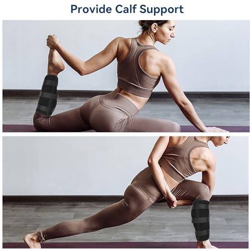 Agatige Calf Fixed Stabilizer, Comfortable Fibula Fracture Brace Calf Support Strap Splint Tibia and Fibula Protector Shank Fracture Fixation Strap for Men and Women (S) - size: S