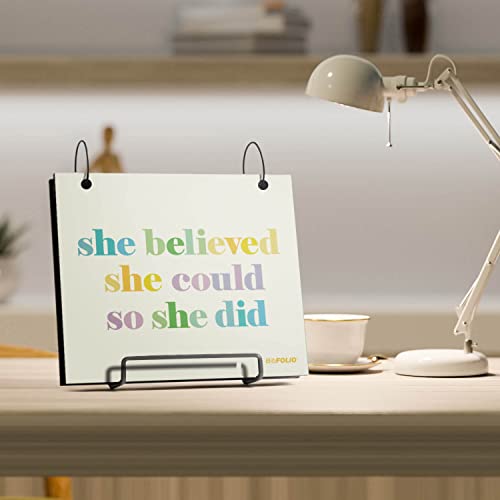 Gone For a Run BibFOLIO Race Bib Album - She Believed She Could - 9.5x8 - color: She Believed She Could