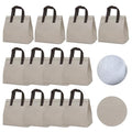 12Pcs Insulated Lunch Bags Disposable Cooler Thermal Grocery Takeout Bag for Food Delivery Party Drink Picnic Holiday, Beige - color: Beige, size: 9.45"(H) x 9.45"(L) x 5.91"(W)