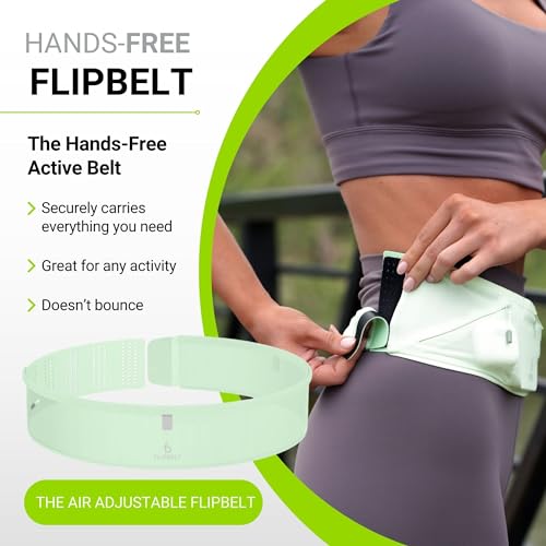 FlipBelt Air Adjustable - Spring Mint - XSM - color: Spring Mint, size: X-Small to Medium