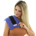 Thermipaq ICY Cold Pain Relief Wrap - Large 8x14 Thermal Clay Knee Ice Pack Wrap for Knee Pain - Long Lasting - Adjustable Strap for Shoulders, Neck Pain Relief, Back Pain, & Elbow