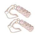 Eiyye Crochet Water Bottle Holder Crossbody Handmade Boho Water Bottles Sling with Strap Lightweight Bottle Carrier for Everyday Use(2-Pack)