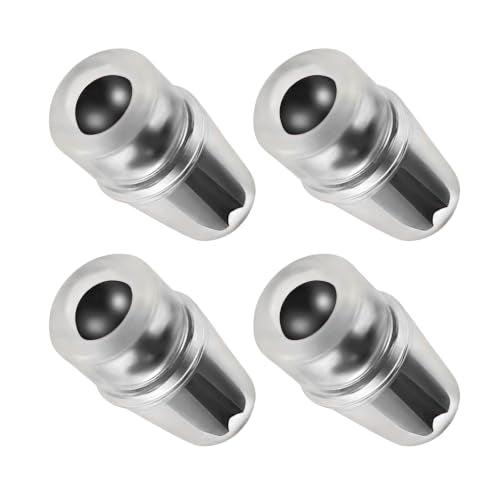 Bite Valve Replacement Mouthpiece Fit for Hydration Pack Bladder Water Backpack and Most Brands(4-Pack), with Shutoff Valve and Tube O-Ring - color: 4 Black