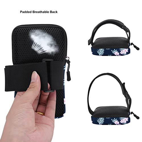 Cell Phone Armbands Pouch for Women Running Bag Compatible with Cellphone 6.28 Inches Full-Screen, Flamingo - color: Flamingo