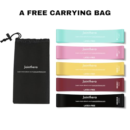 Latex Free Resistance Bands Bundle – Mini Loop + Pull Up Bands