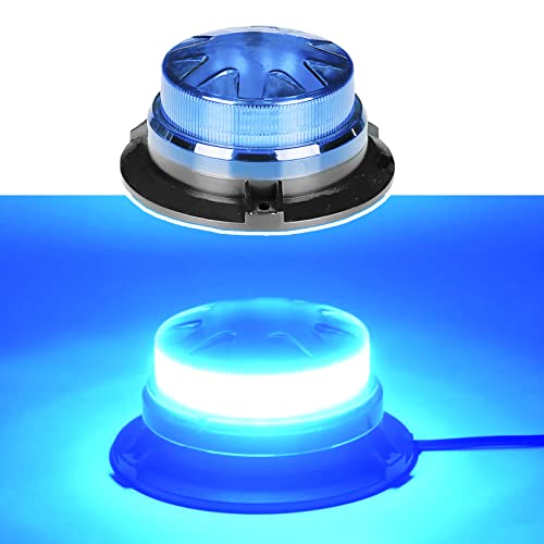 Blue Led Emergency Strobe Beacon Lights for Car Vehicles 12V 24V 24-LEDs - color: #3 Blue