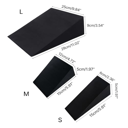 Professional Foams Wedges Calf Stretcher Foams Stretch Slants Board Foot Stretch Wedges Block for Homes Exercise,Y
