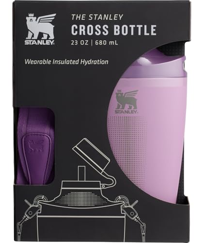 STANLEY Cross Bottle, 23 oz, Lilac - color: Lilac