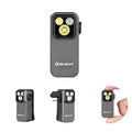 OLIGHT Oclip Pro Rechargeable EDC Clip-on Flashlight, Phantom Squadron - color: Gray