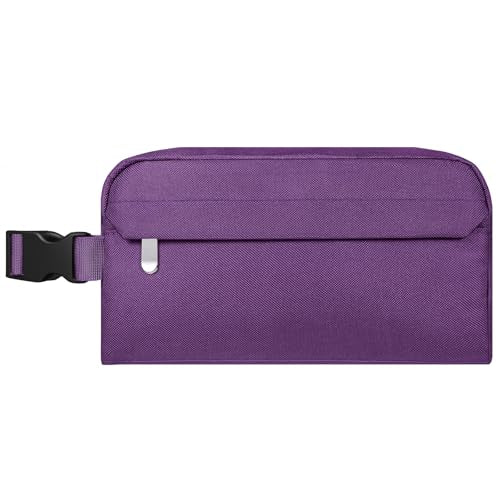 Small Insulated Lunch Bag: Reusable Small Lunch Box, Mini Soft Cooler Bag - color: Purple