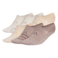 adidas Women's Superlite Super No Show Socks 6 Pairs - color: Wonder Beige/Magic Beige/Trace Brown/3