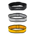 CanDo Fabric Loop Plus, Resistance Exerciser Loops, Set of 3 - size: 8", style: X-Heavy to XXX-Heavy Strength