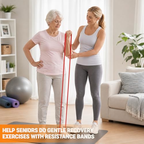 Exercise Bands Resistance Bands Set with Handles for Home Workouts