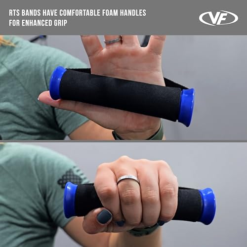 Valor Fitness Resistance Bands - 5lb to 25lbs - Carabiners Attached & 2 Bands per Weight Option with Handles– Sheath Covered - Strength Training New Compact 39" Design - Wall Door Rack Mount Options - color: Black -20 lb Pair