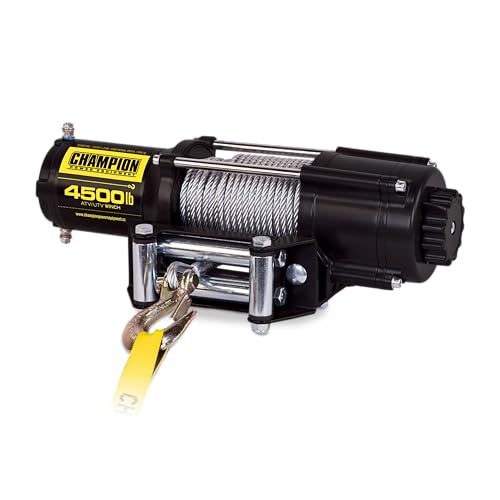 Champion Power Equipment 4500-lb. ATV/UTV Wireless Winch Kit