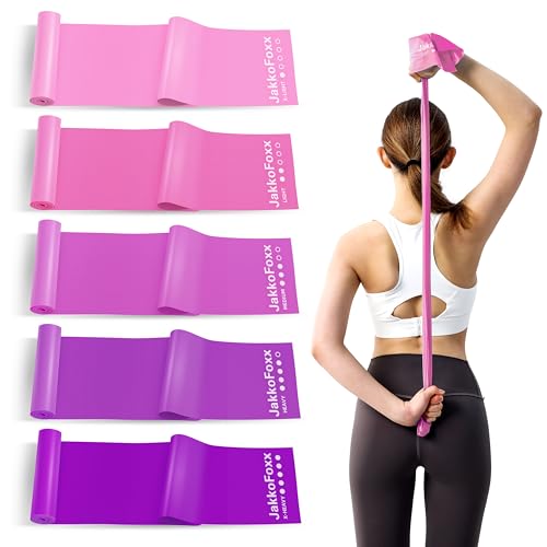 Resistance Bands for Working Out, Exercise,Physical Therapy, Yoga&Pilates - color: Gradient Pink