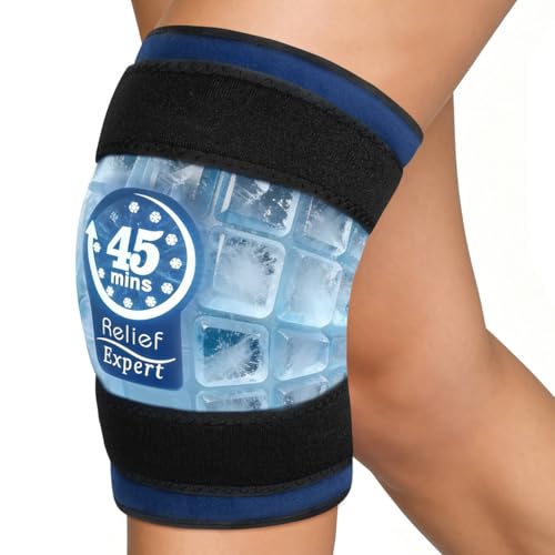Relief Expert 45-Minute Knee Ice Pack Wrap,Long-Lasting Cold Therapy - style: 1 Pack