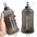 GUYI GYGYL Soft Flask Collapsible Water Bottle for Sports, 250ml Grey 2pcs - color: 2Pcs 250ml Grey