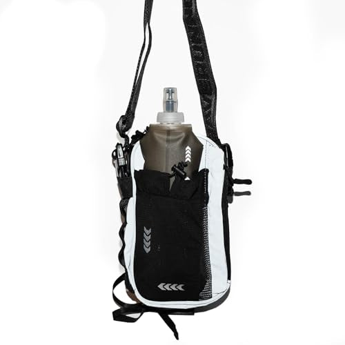 RAVERUNNER NO-BOUNCE Reflective Anti-Theft Fanny Pack & Festival Bag - Modular Sling with 8 Pockets | Rave Bag, Festival Fanny Pack - color: REFLECTIVE