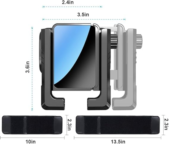 360° Rotatable Wrist Phone Holder, Sports Armband Holder for Running Gym