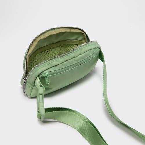Pander Crossbody Belt Bag for Women and Men, Travel and Everyday Use - color: Green Asparagus