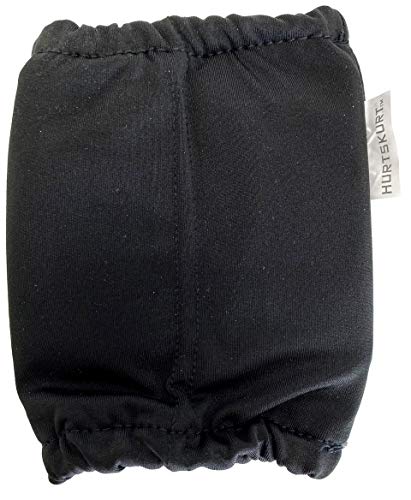 HurtSkurt® Premium Ice Therapy Sleeve – Flat Black Small – Stretch-Fit Wearable Cold Compression Wrap for Knee, Leg, Elbow & Ankle Recovery, Durable, Machine Washable, Stays Cold Longer - color: Flat Black, size: Small