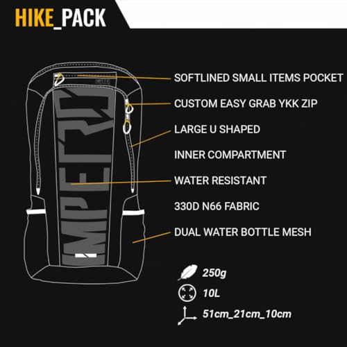 Impetro Gear: The Ultimate Bike/Hike Combo Backpack for Adventurers! - style: Hike Backpack
