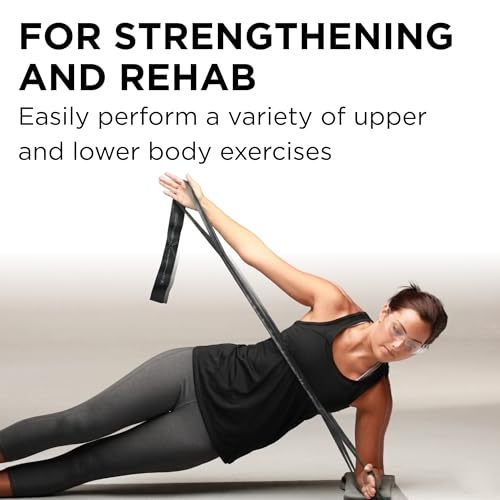 THERABAND CLX Resistance Band with Loops, 5-Foot Band - color: Level 5 / Special Heavy - Black