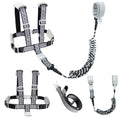 Toddler Leash, 4-in-1 Adjustable Anti-Lost Harness for Kids - color: Black
