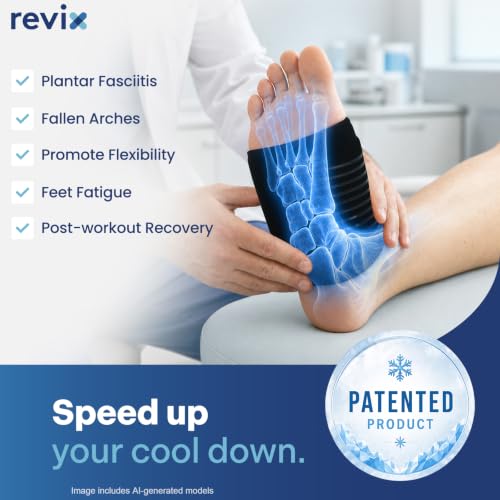 REVIX Foot Ice Pack Wrap for Plantar Fasciitis, 45-Min Cold Therapy 2 Packs - style: 2 Packs