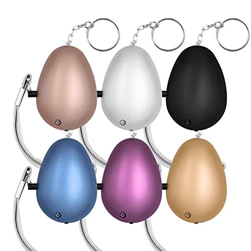 KOSIN Personal Safety Alarm, 6 Pack 140DB Personal Security Alarm Keychain
