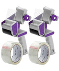 Mr. Pen- Heavy Duty Packing Tape Dispenser Gun, 2 Inch - color: Purple, size: 2 Pack