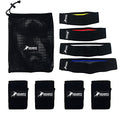 Kbands Hip Bands Resistance Kit | Non-Slip Fabric Glute-Bands | Fitness Training Physical Therapy | Infinity Series - 4 Resistance Levels + Free Carry Bag