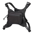MGFLASHFORCE Chest Bag for Men and Women, Chest Rig Pack Front EDC Pouch - color: Black