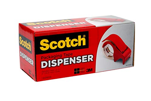 Scotch Packaging Tape Hand Dispenser (DP300-RD)