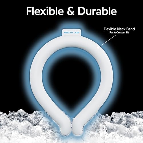 Arctic Air Neck Chill, Neck Cooling Tube, Hands Free Cooling, Quick Freeze Gel, Wearable Body Coolers for Hot Weather, Reusable, Adjustable Fit, 36 Pack - size: One Size (Pack of 12)