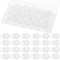 Wavwavw Clear Running Bib Clips Race Number