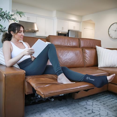TheraICE Ankle Ice Pack Wrap PRO, Ankle Brace, Plantar Fasciitis, FocusZone - size: X-Large, style: PRO