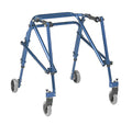 Inspired by Drive KA3200-2GKB Nimbo Posterior Walker, Knight Blue, Medium - color: Knight Blue, size: Medium (Pack of 1)