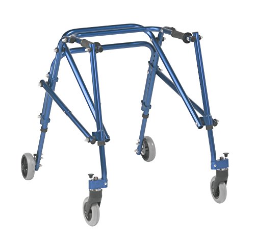 Inspired by Drive KA3200-2GKB Nimbo Posterior Walker, Knight Blue, Medium - color: Knight Blue, size: Medium (Pack of 1)