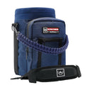 NATURE PIONEOR 64 oz Insulated Water Bottle Carrier Holder with Strap - color: Navy, size: 64 oz