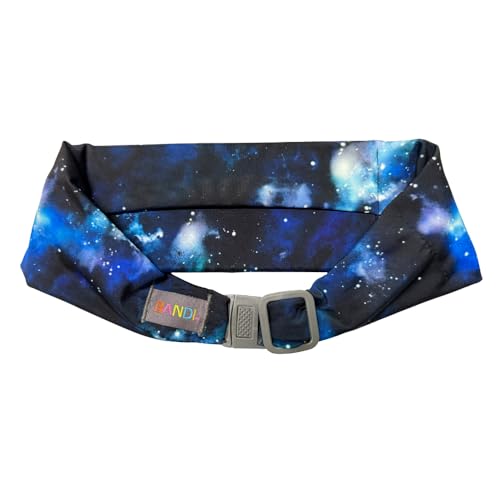 BANDI KIDS Pocket belt for Medical, Sports, Play Comfortable fit Adjustable waist pack, Made In USA - color: Galaxy