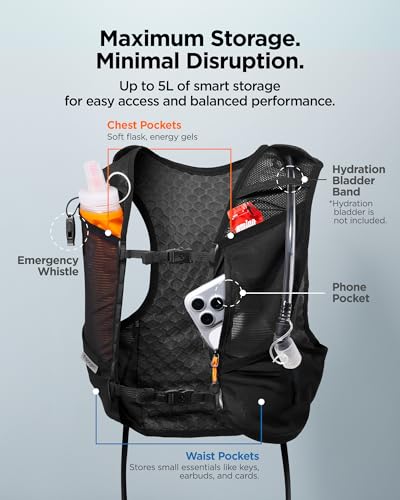 Spigen Dynamic Shield Running Vest (M-L), Hydration Pack - size: M - L, style: A721